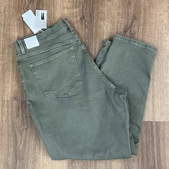 NEW Mango Olive Mom High Waist Ankle Jeans Sz 16 - Picture 9 of 10